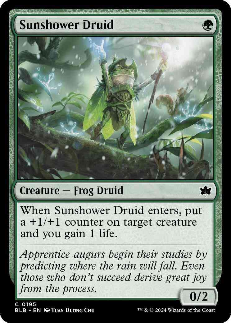 Sunshower Druid [195] [Bloomburrow] [Non-Foil]