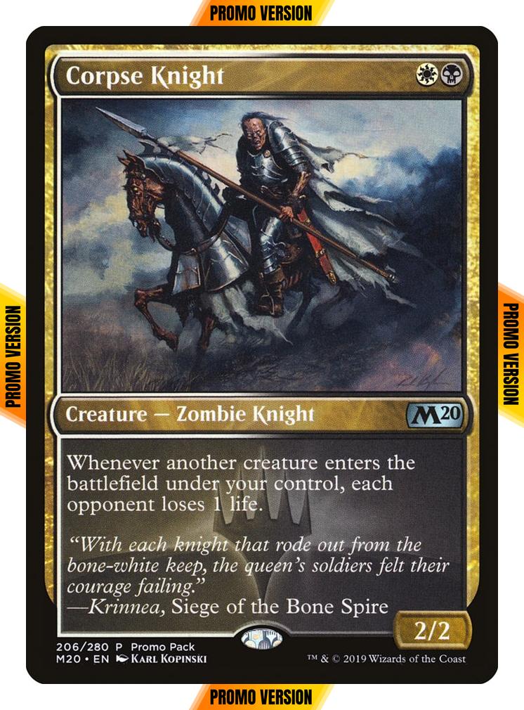 Corpse Knight [206] [Core Set 2020 Promos] [Non-Foil]