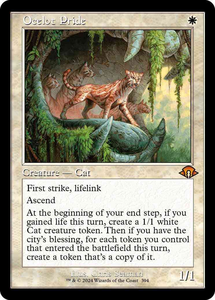 Ocelot Pride [394] [Retro Frame] [Modern Horizons 3] [Non-Foil]