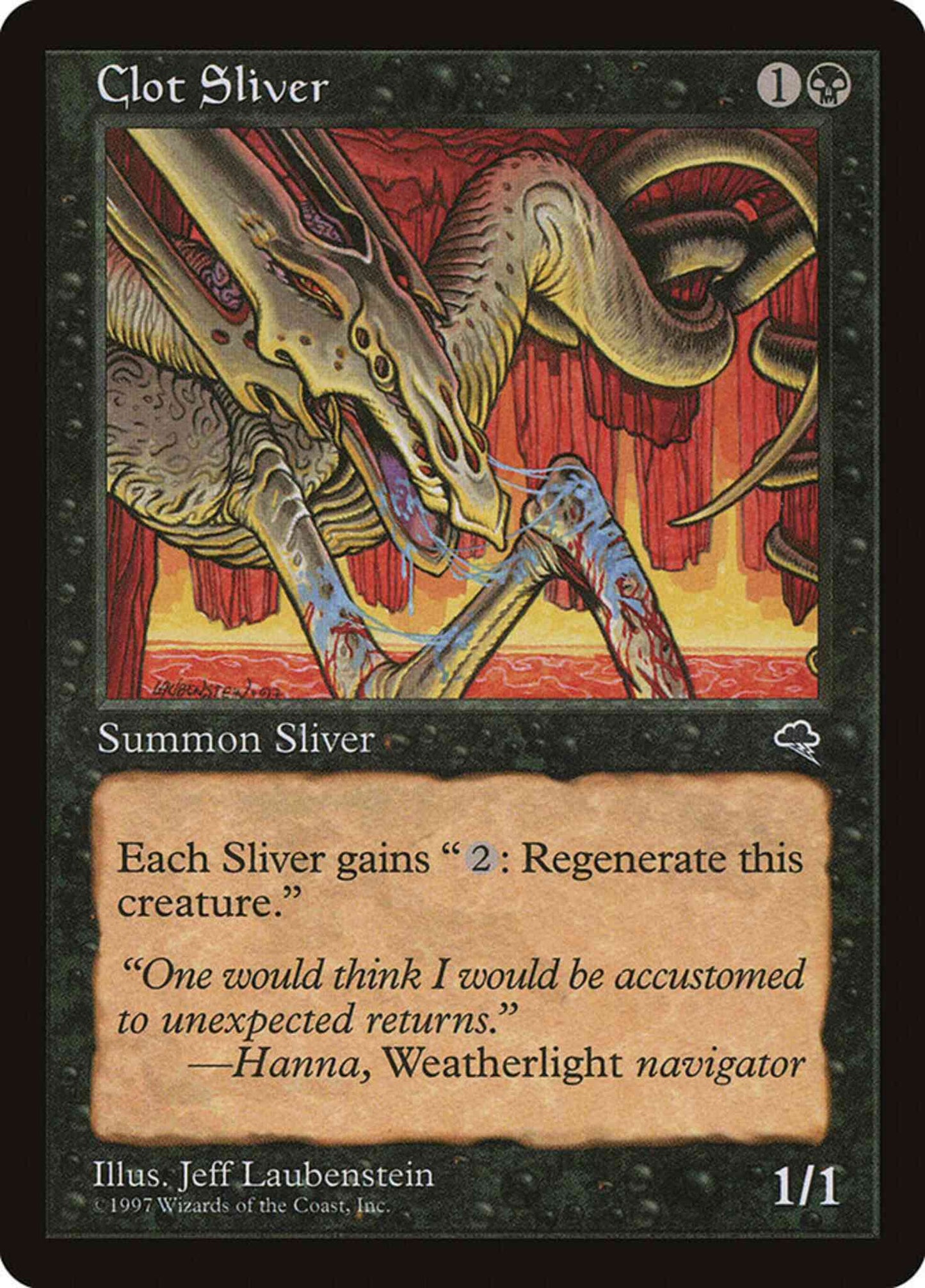 Clot Sliver [112] [Tempest] [Non-Foil]