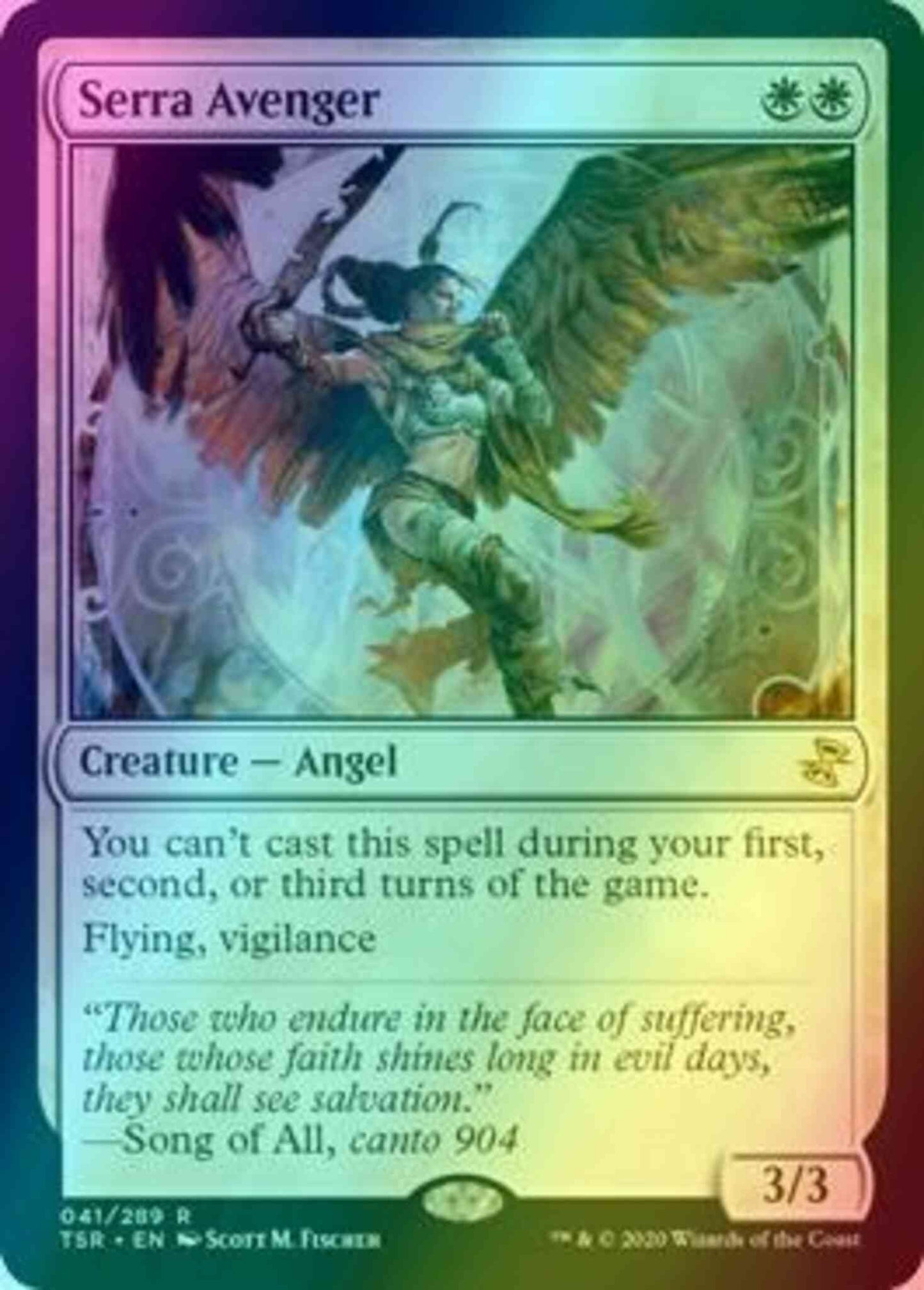 Serra Avenger [41] [Time Spiral Remastered] [Foil]