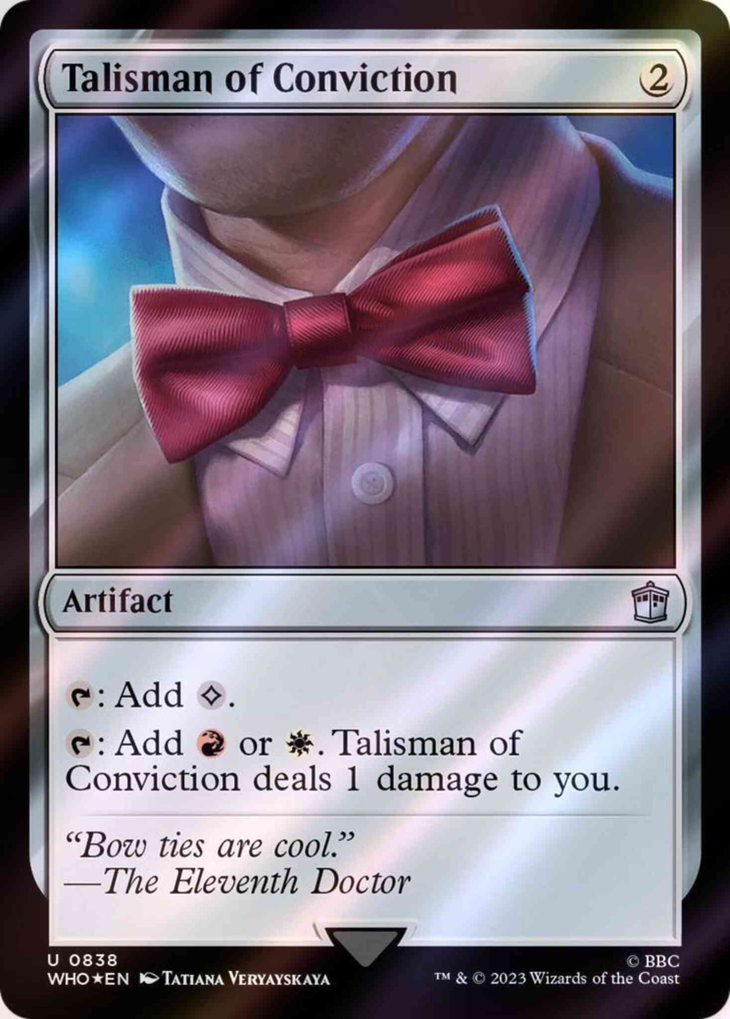 Talisman of Conviction [838] [Universes Beyond: Doctor Who] [Surge Foil]
