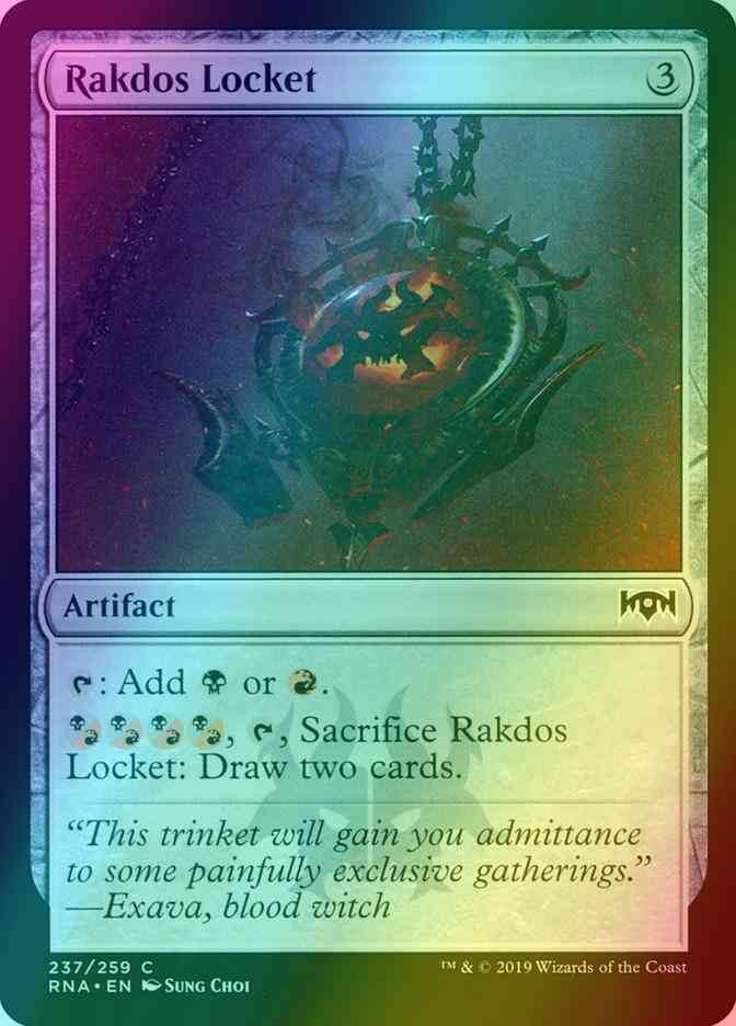 Rakdos Locket [237] [Ravnica Allegiance] [Foil]
