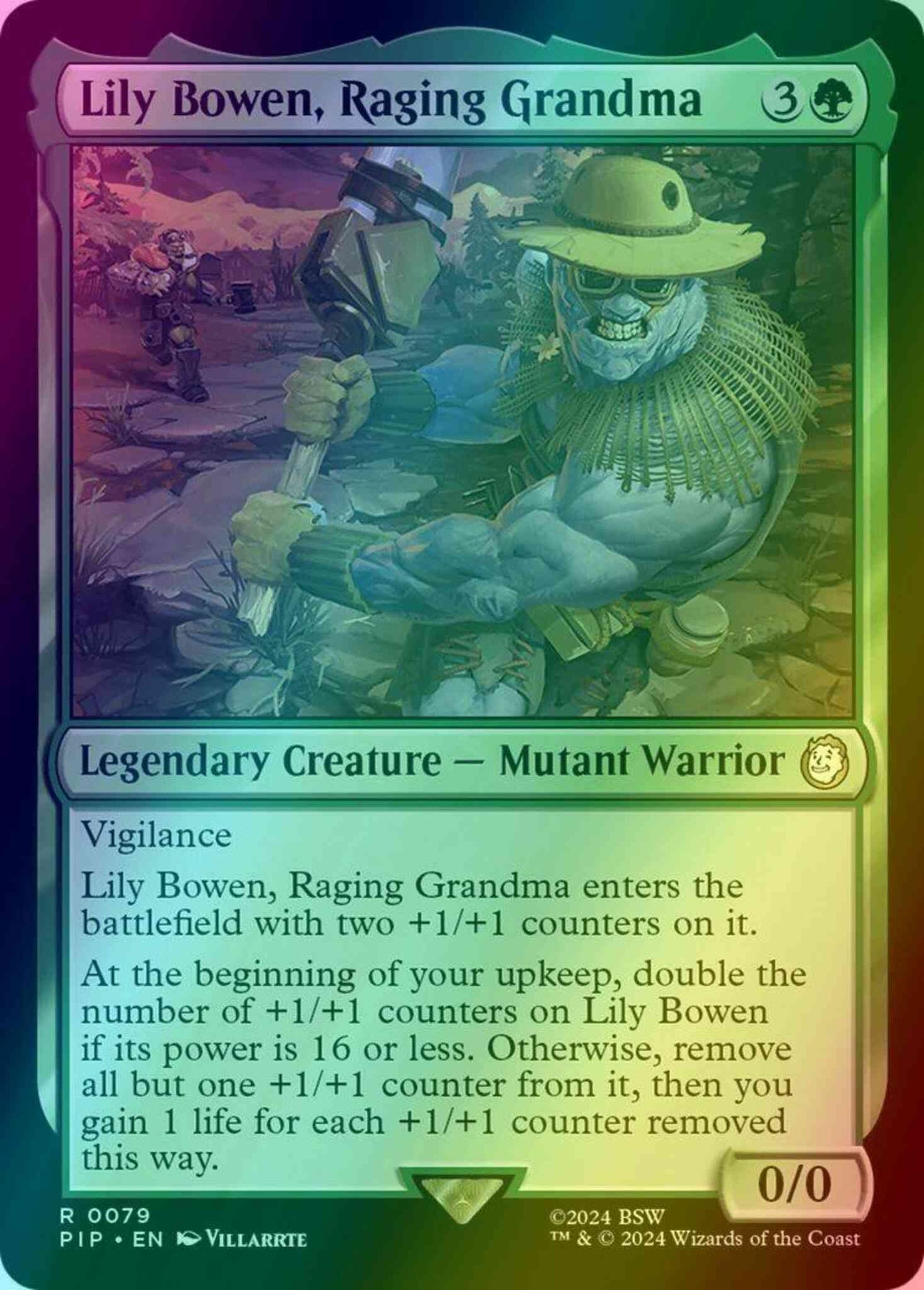 Lily Bowen, Raging Grandma [79] [Fallout] [Foil]