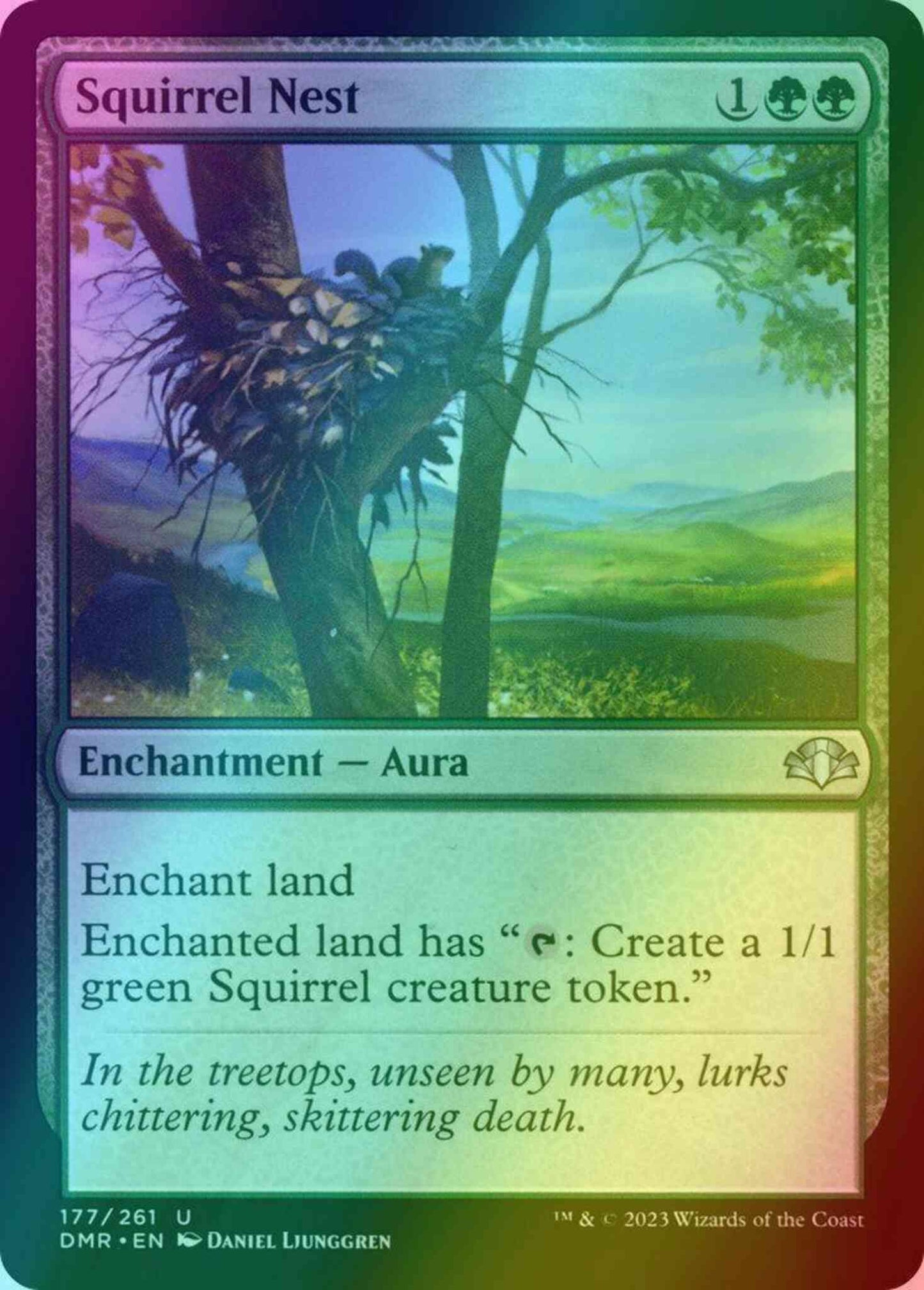 Squirrel Nest [177] [Dominaria Remastered] [Foil]