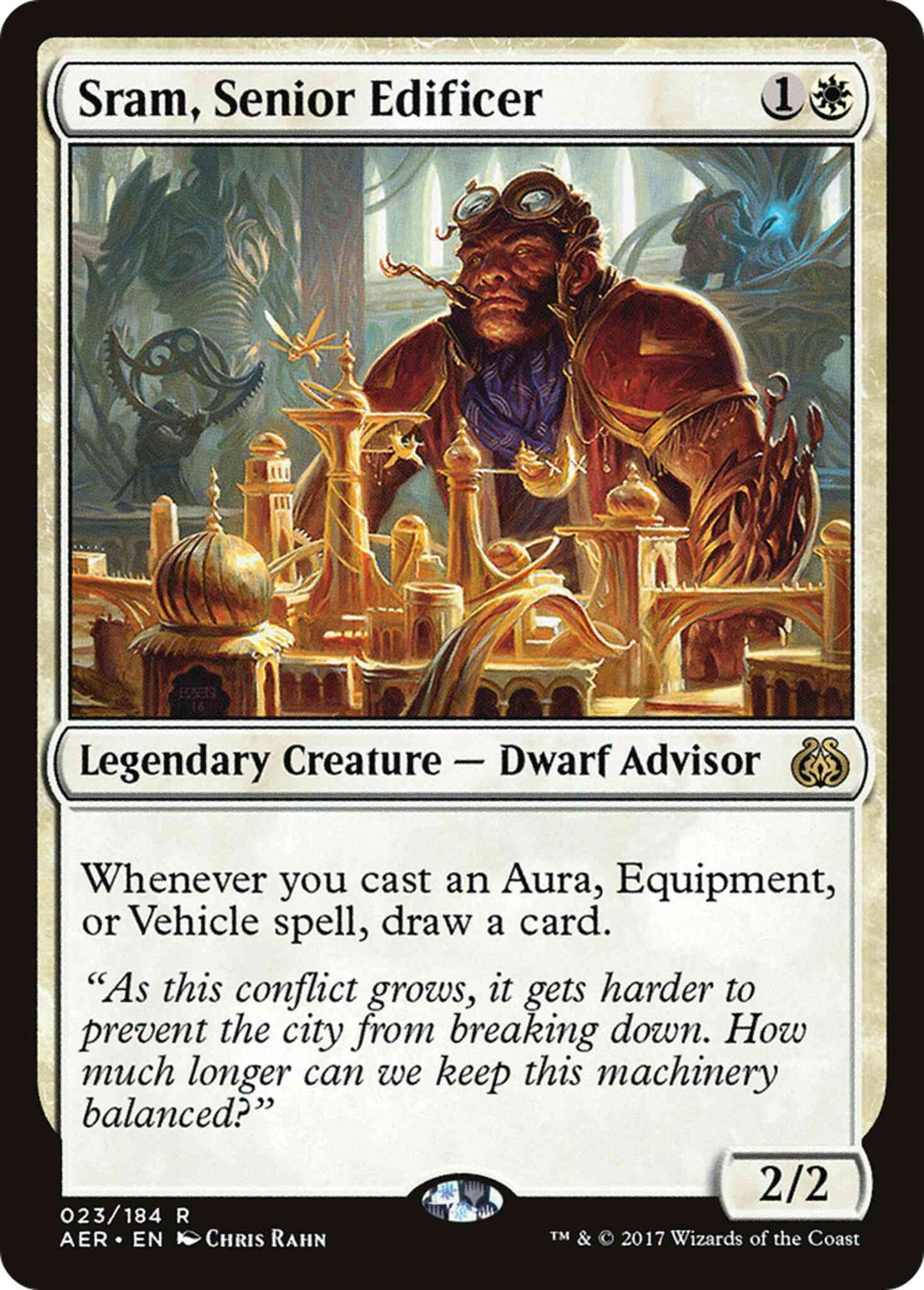 Sram, Senior Edificer [23] [Aether Revolt] [Non-Foil]