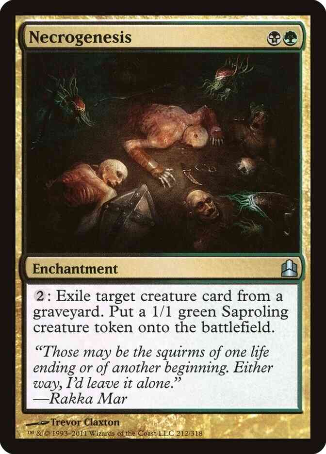 Necrogenesis [212] [Commander 2011] [Non-Foil]
