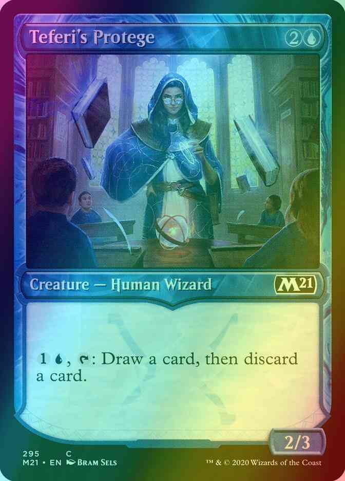 Teferi's Protege [295] [Showcase] [Core Set 2021] [Foil]