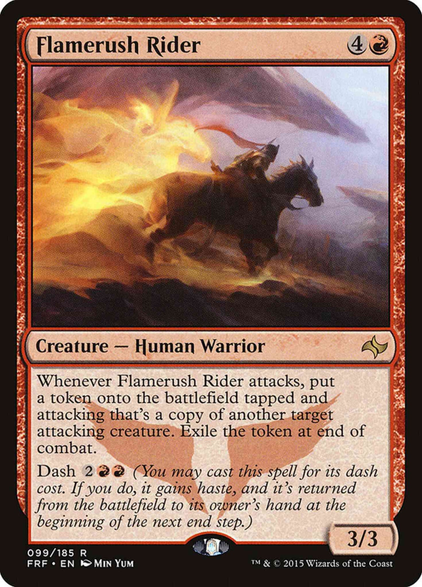 Flamerush Rider [99] [Fate Reforged] [Non-Foil]