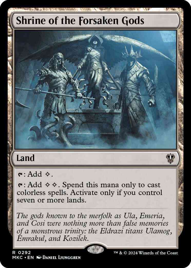 Shrine of the Forsaken Gods [292] [Murders at Karlov Manor: Commander] [Non-Foil]