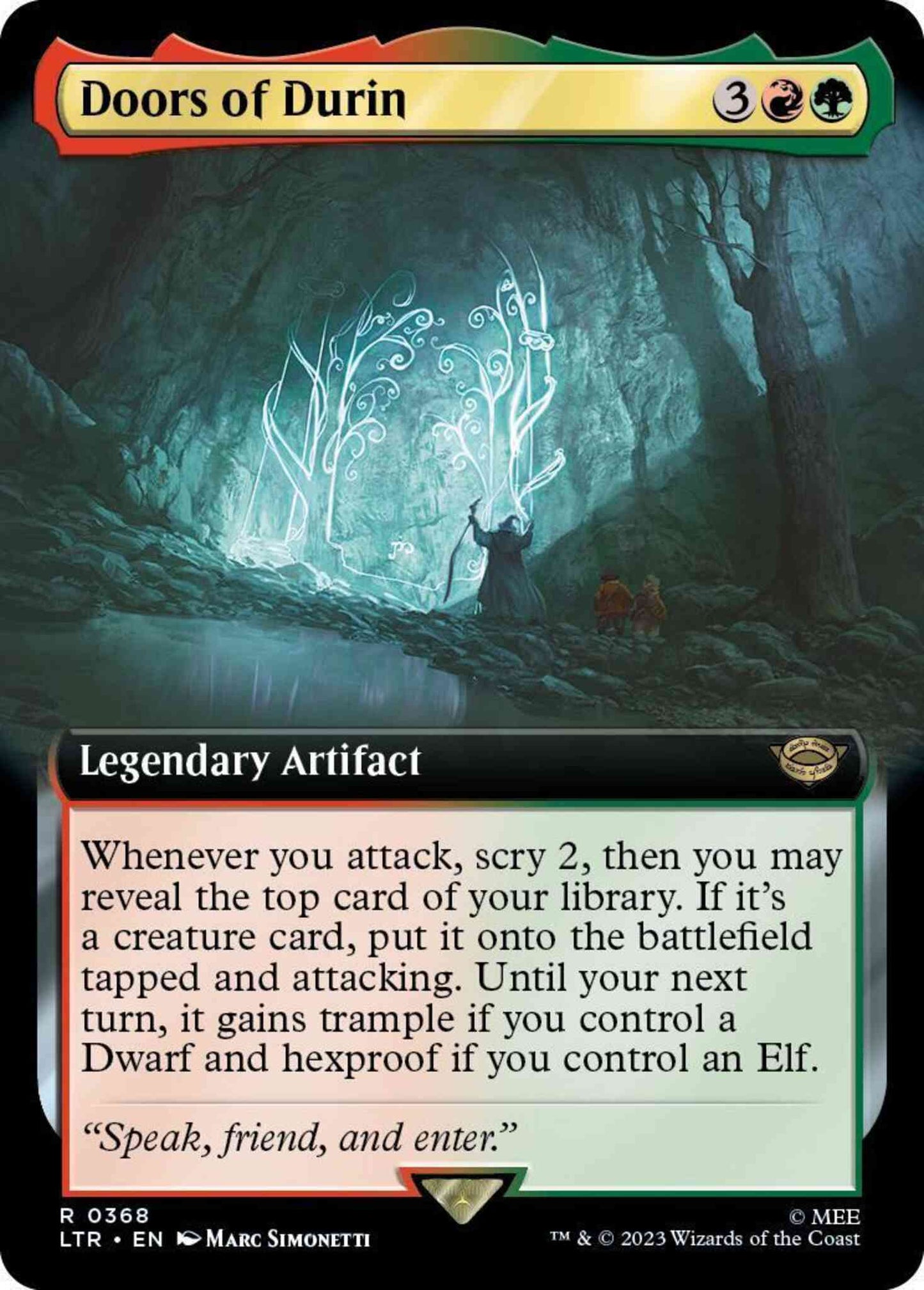 Doors of Durin [368] [Extended Art] [The Lord of the Rings: Tales of Middle-earth] [Non-Foil]