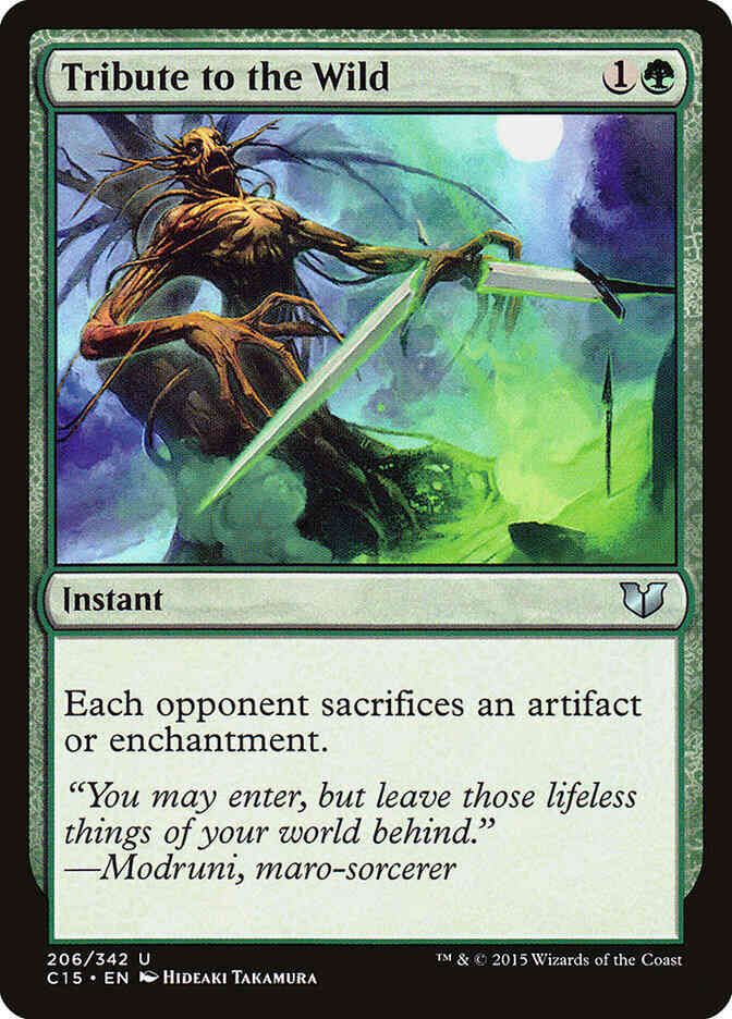 Tribute to the Wild [206] [Commander 2015] [Non-Foil]