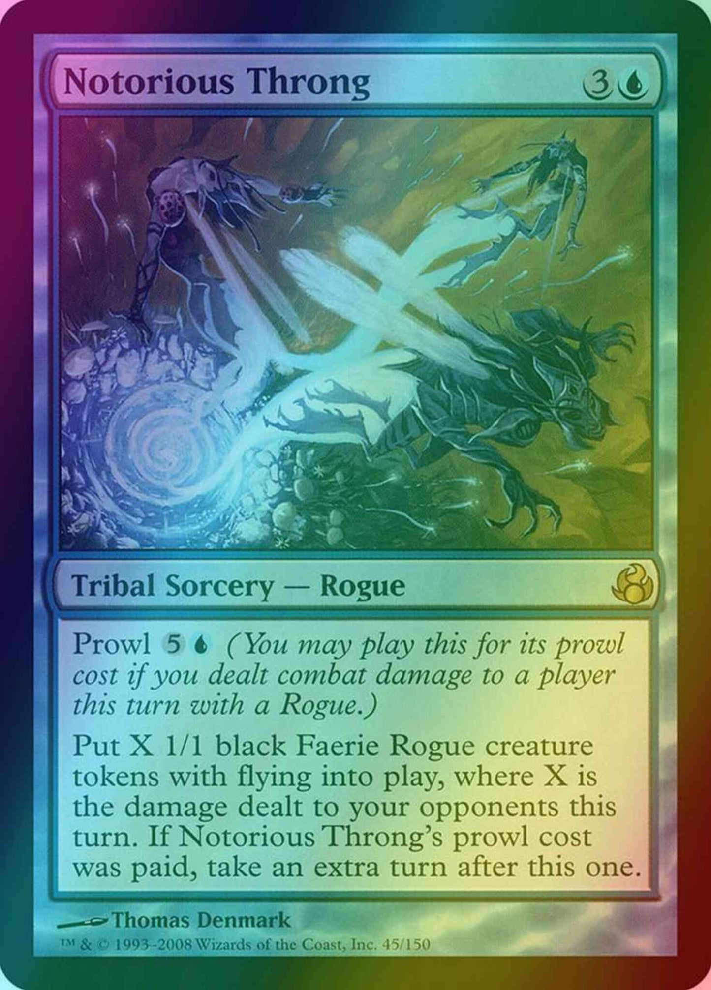 Notorious Throng [45] [Morningtide] [Foil]