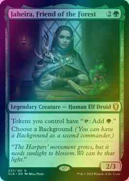 Jaheira, Friend of the Forest [237] [Commander Legends: Battle for Baldur's Gate] [Foil]