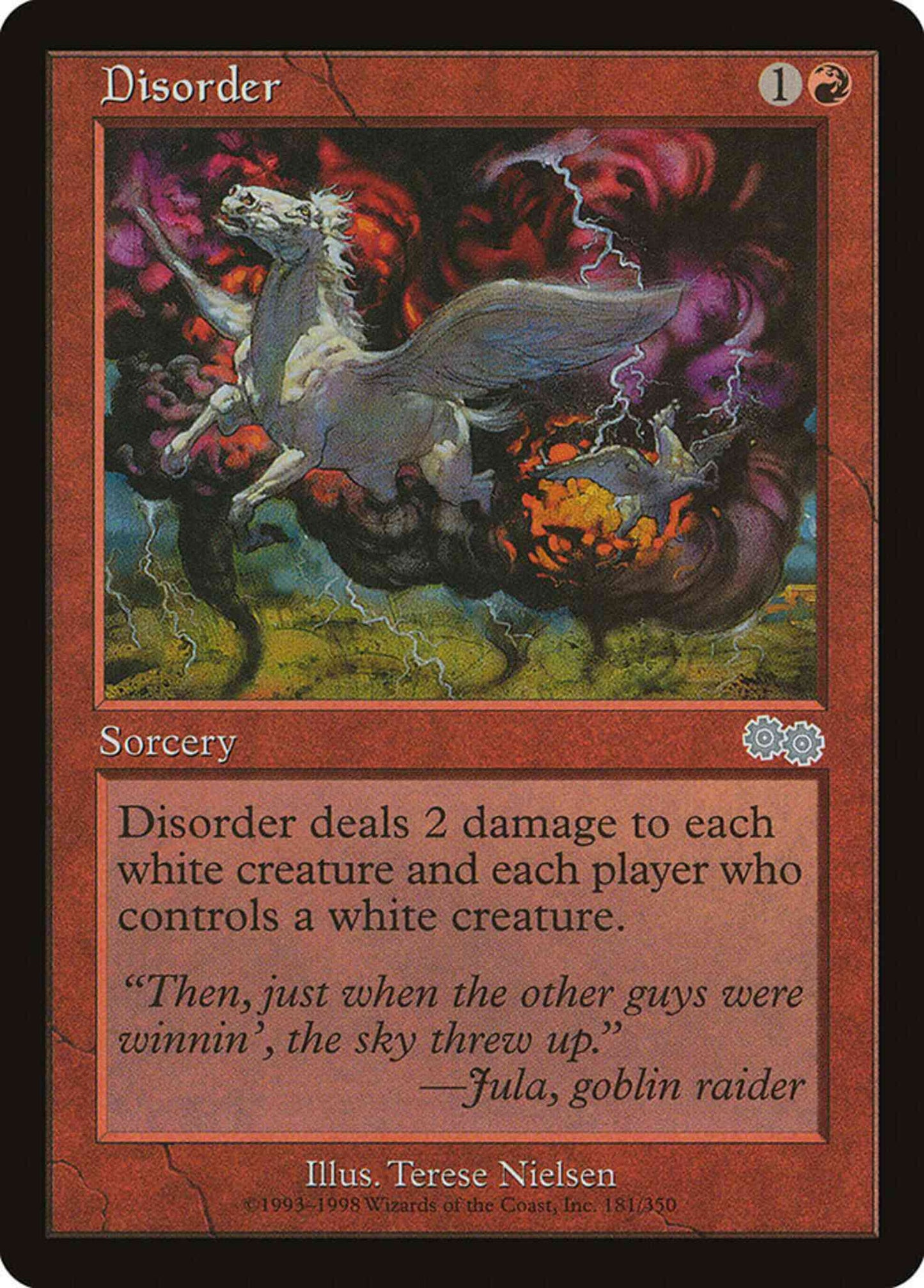 Disorder [181] [Urza's Saga] [Non-Foil]