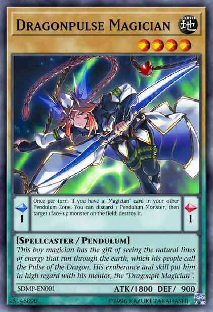 Dragonpulse Magician - PEVO-EN013 - Super Rare - 1st Edition