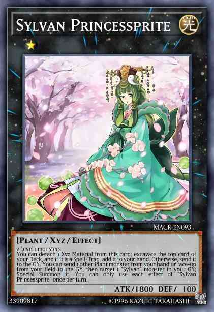 Sylvan Princessprite - MACR-EN093 - Super Rare - 1st Edition