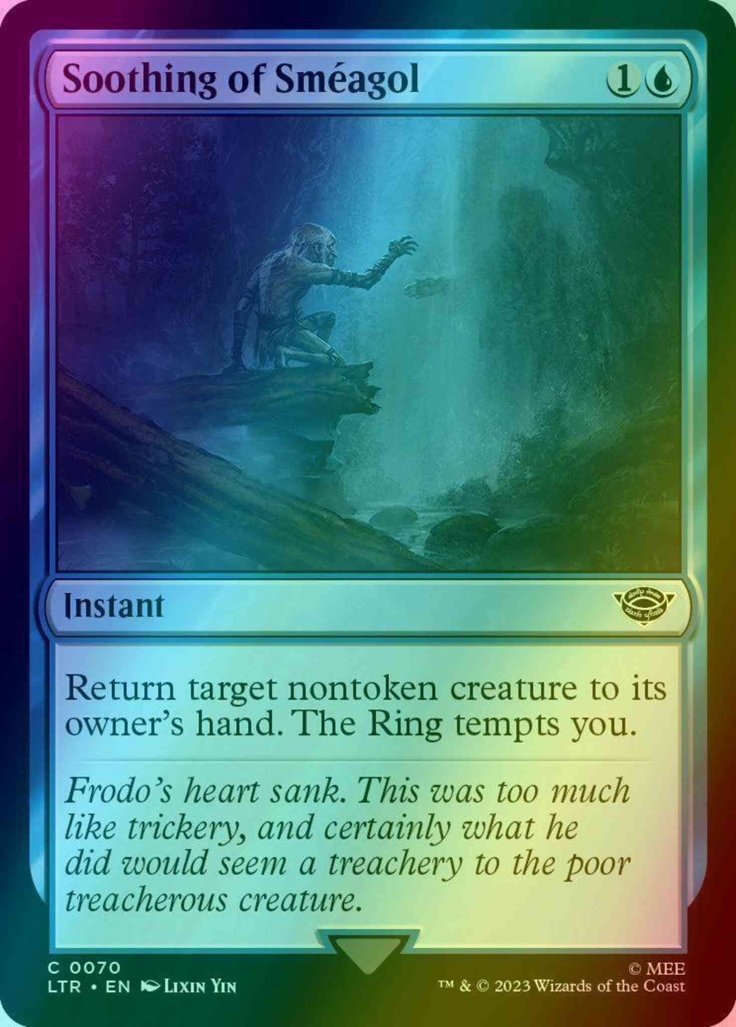 Soothing of Sméagol [70] [The Lord of the Rings: Tales of Middle-earth] [Foil]