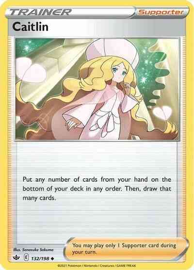 Caitlin - 132/198 - Uncommon [swsh6-132] [Non-Holo]