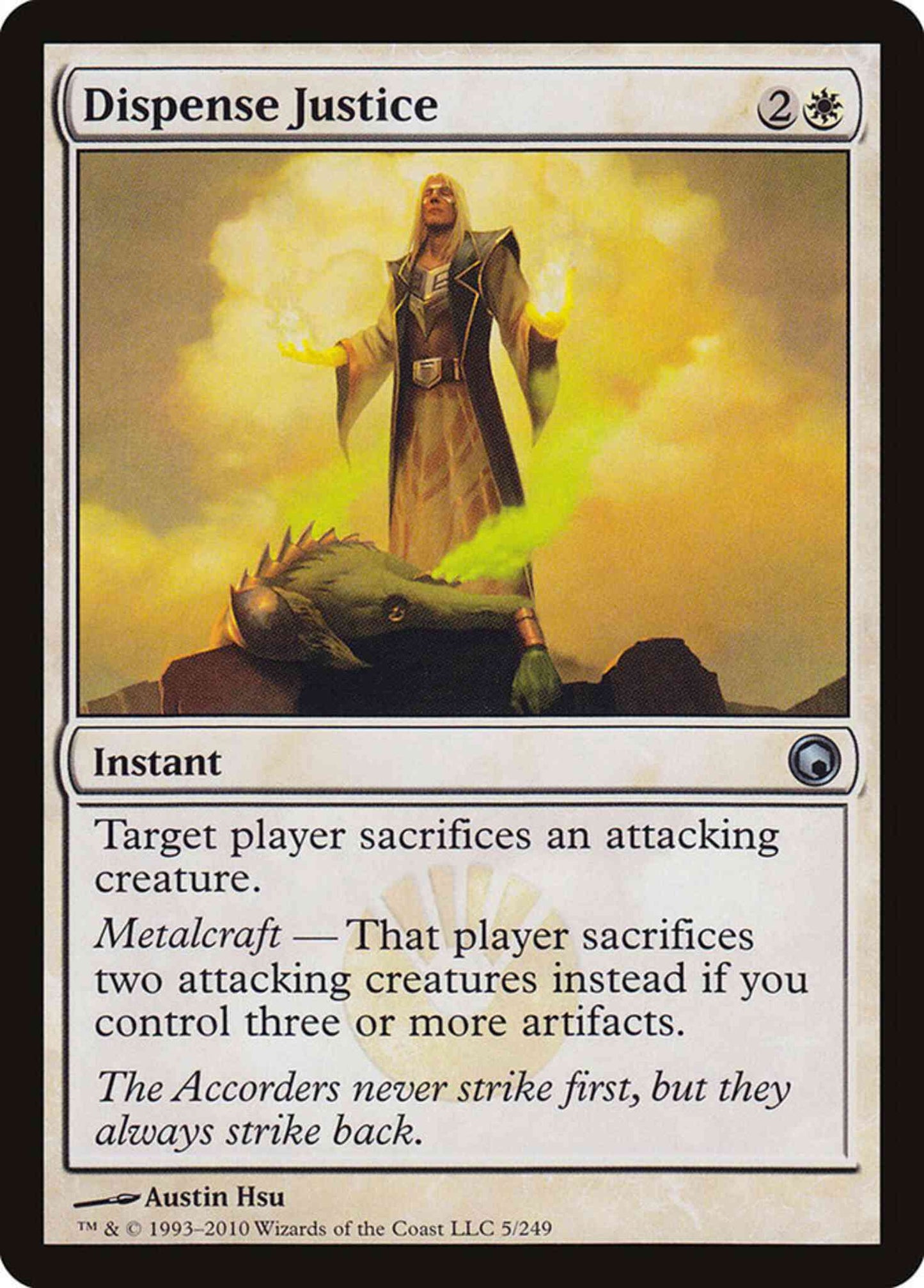 Dispense Justice [5] [Scars Of Mirrodin] [Non-Foil]