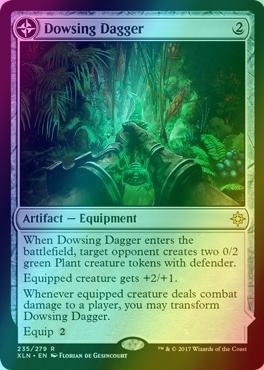 Dowsing Dagger // Lost Vale [235] [Ixalan] [Foil]