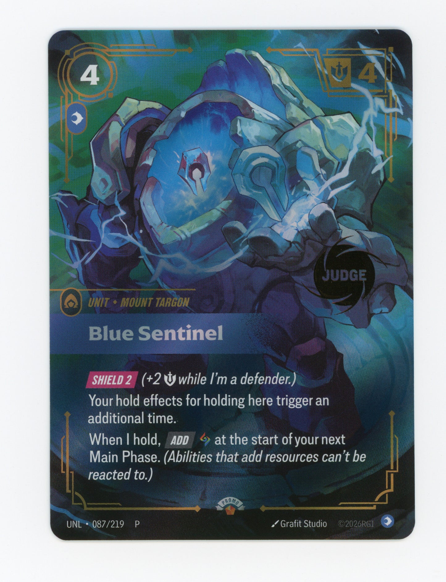 Blue Sentinel — Foil — ID 18089