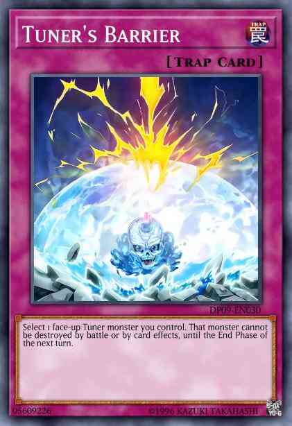 Tuner's Barrier - DP09-EN030 - Super Rare - 1st Edition