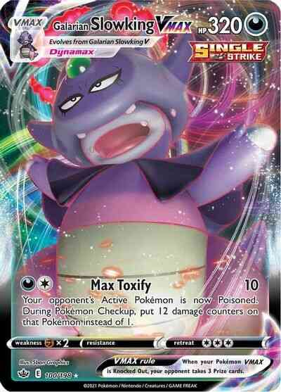 Galarian Slowking VMAX - 100/198 - Rare Holo VMAX [swsh6-100] [Ultra]