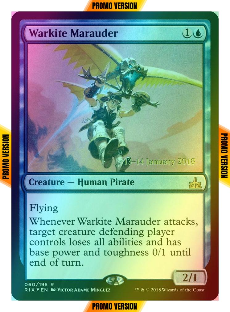 Warkite Marauder [60s] [Rivals of Ixalan Promos] [Foil]