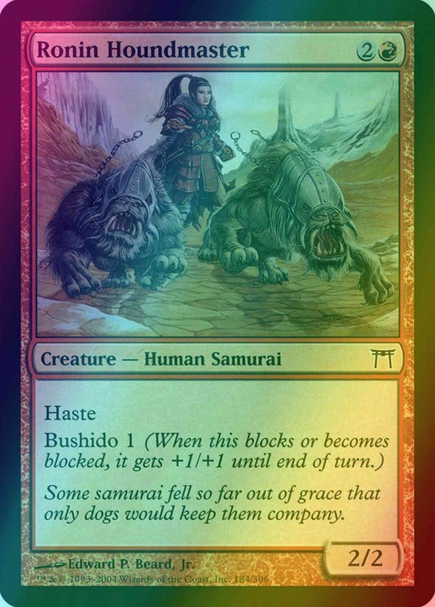 Ronin Houndmaster [184] [Champions of Kamigawa] [Foil]