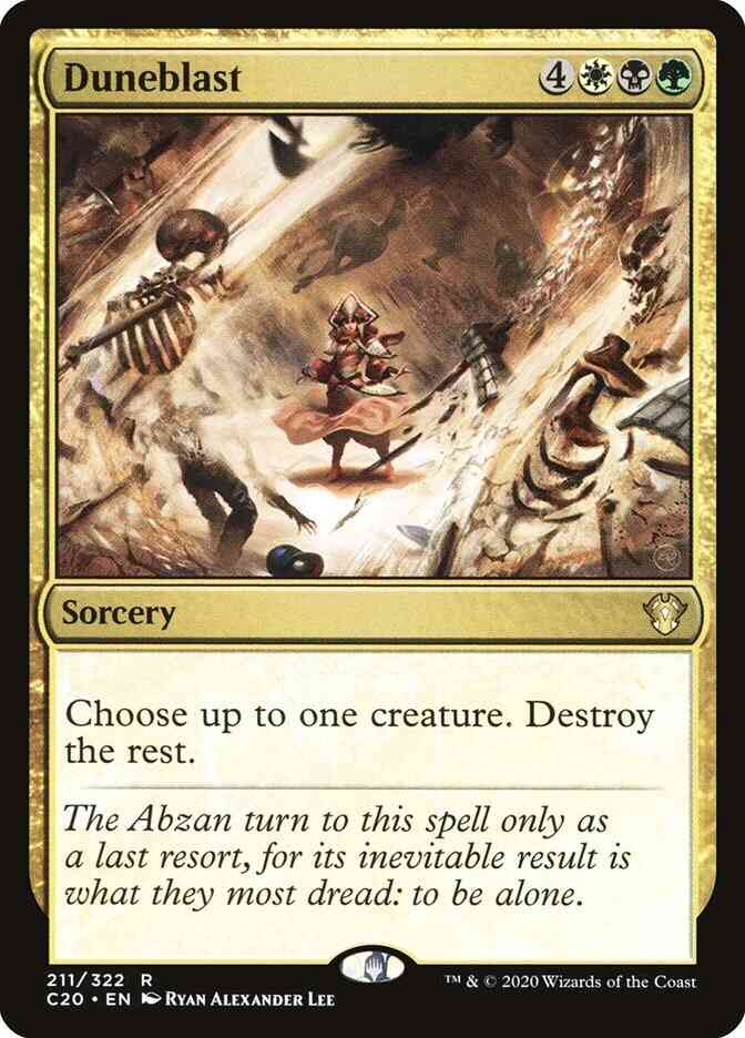 Duneblast [211] [Commander 2020] [Non-Foil]