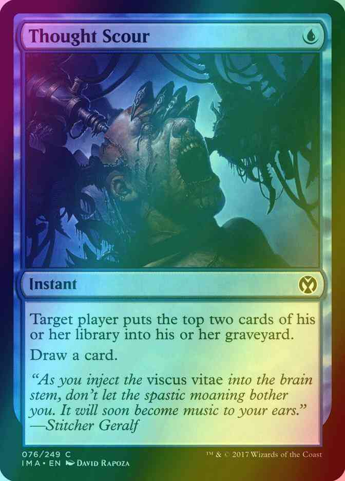 Thought Scour [76] [Iconic Masters] [Foil]