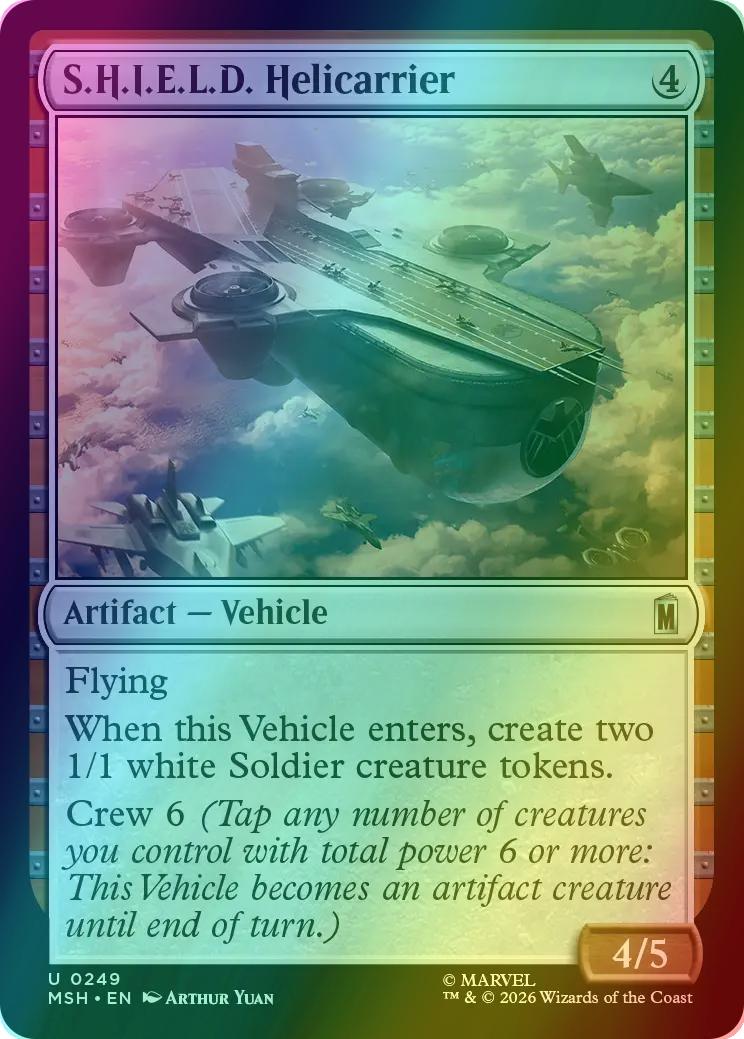 S.H.I.E.L.D. Helicarrier [249] [Marvel Super Heroes] [Foil]