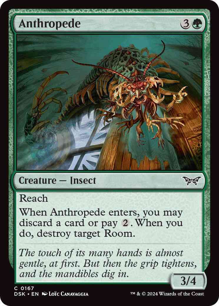Anthropede [167] [Duskmourn: House of Horror] [Non-Foil]