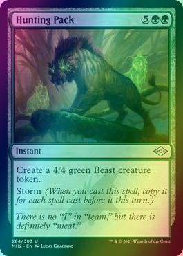 Hunting Pack [284] [Modern Horizons 2] [Foil]