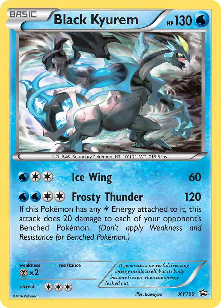 Black Kyurem - XY160 - Promo [xyp-XY160] [Holo]
