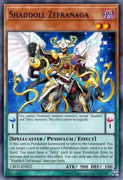 Shaddoll Zefranaga - CROS-EN022 - Common - 1st Edition
