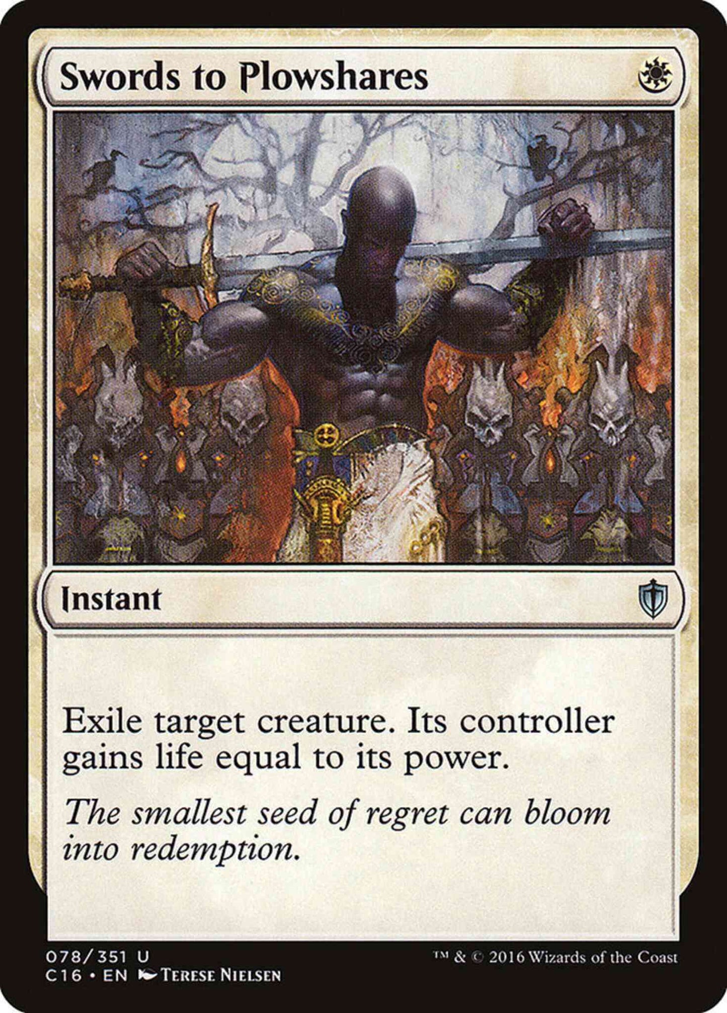 Swords to Plowshares [78] [Commander 2016] [Non-Foil]