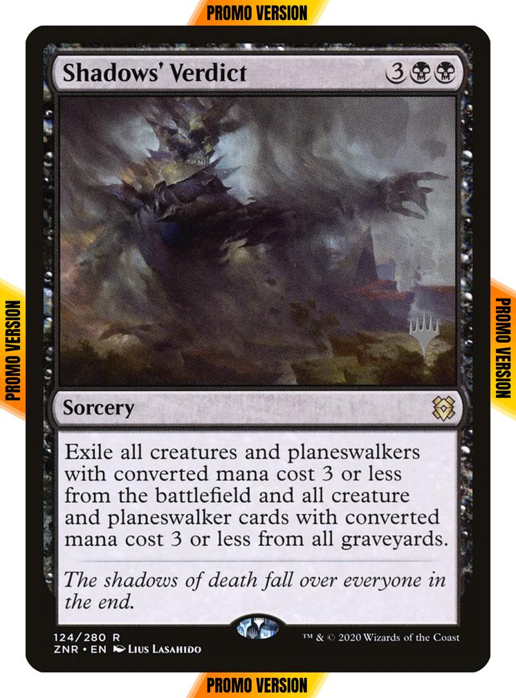 Shadows' Verdict [Promo Pack] [124p] [Zendikar Rising Promos] [Foil]
