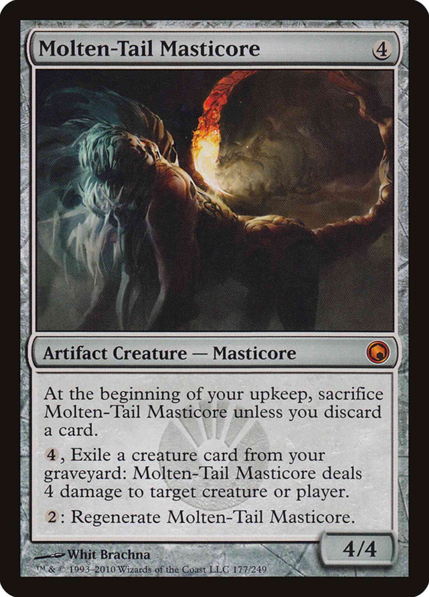 Molten-Tail Masticore [177] [Scars Of Mirrodin] [Non-Foil]