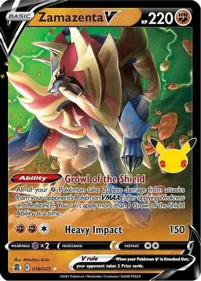 Zamazenta V - 018/025 - V [cel25-018] [Ultra]