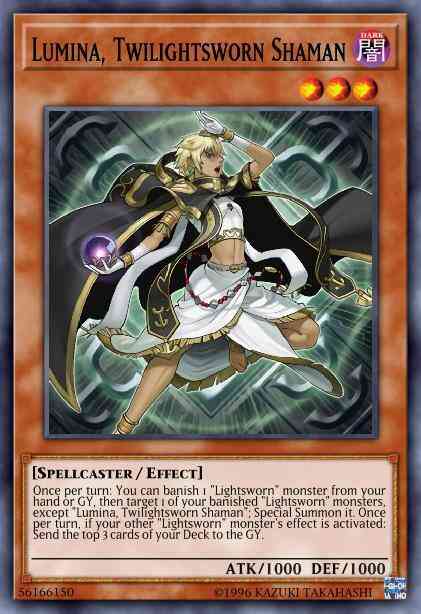 Lumina, Twilightsworn Shaman - COTD-EN026 - Secret Rare - Unlimited