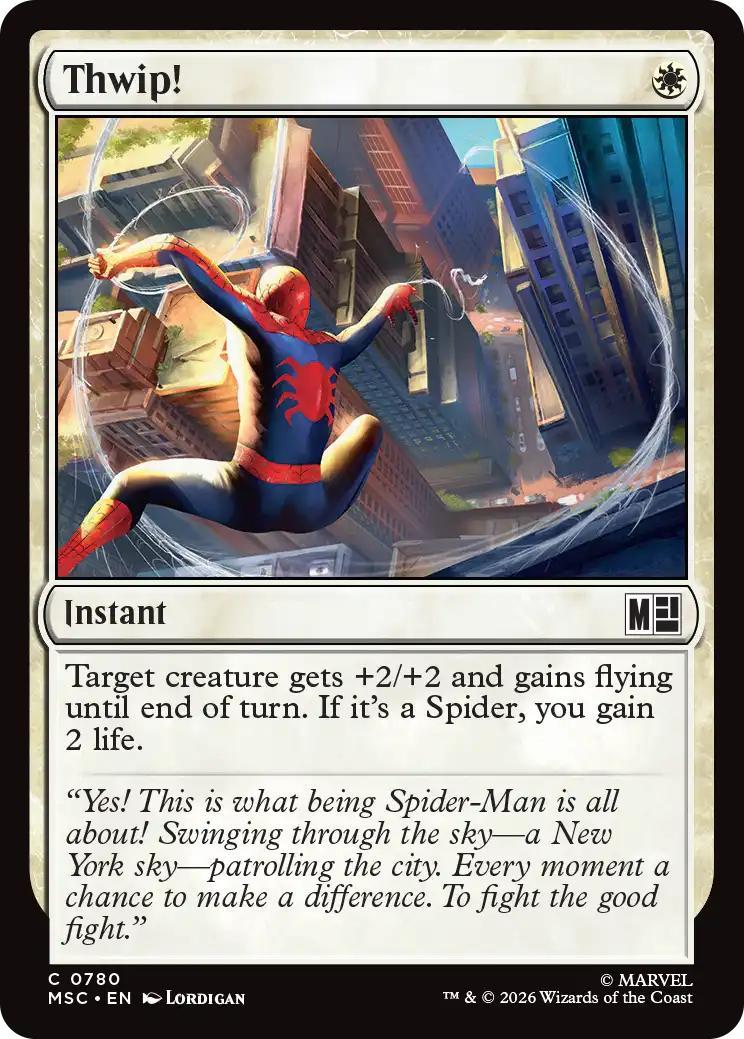 Thwip! [780] [Jumpstart] [Marvel Super Heroes: Commander] [Non-Foil]