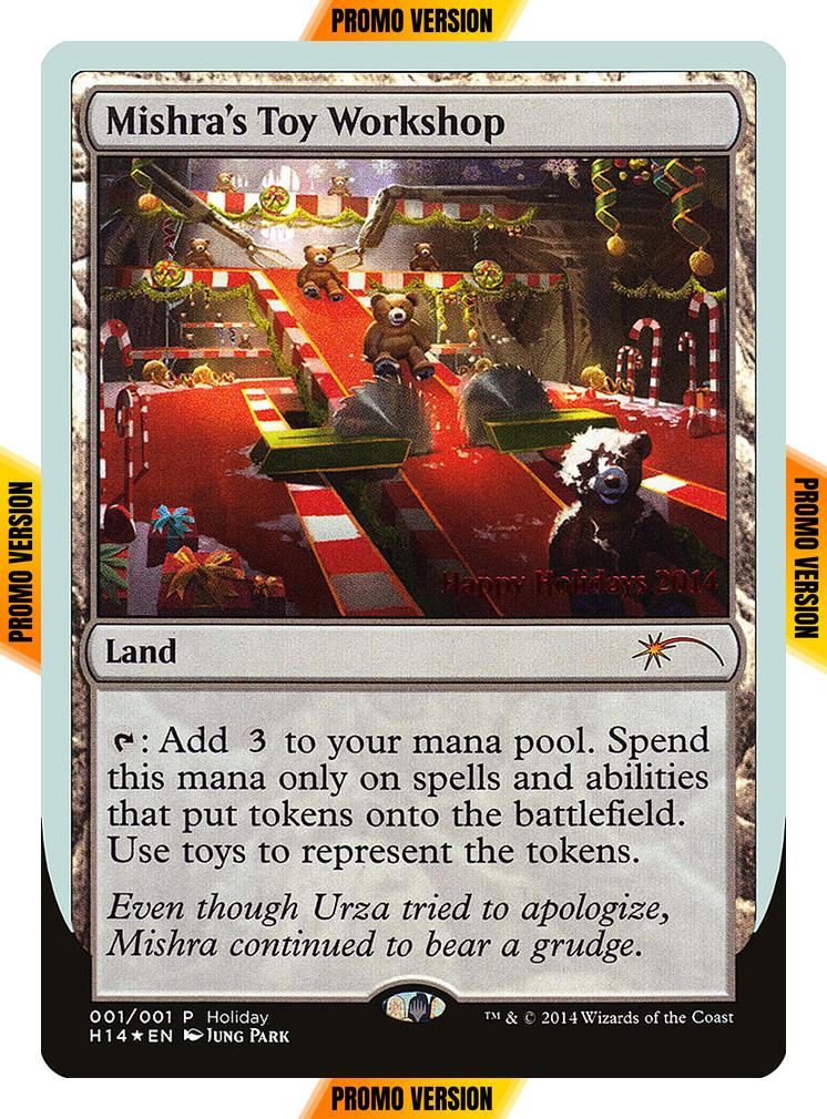 Mishra's Toy Workshop [14] [Happy Holidays] [Foil]