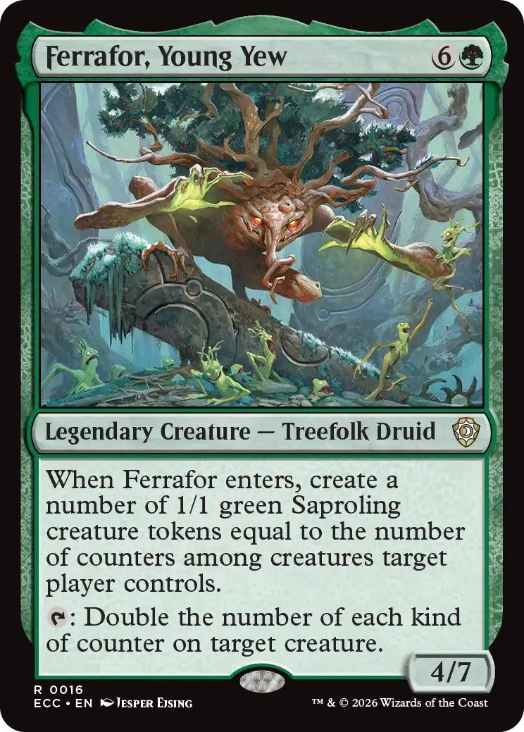Ferrafor, Young Yew [16] [Lorwyn Eclipsed: Commander] [Non-Foil]