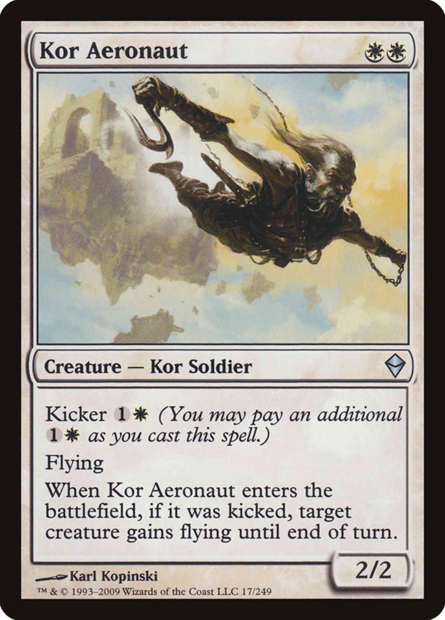 Kor Aeronaut [17] [Zendikar] [Non-Foil]