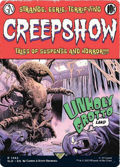 Unholy Grotto // Unholy Grotto [1462] [Borderless] [Creepshow] [Secret Lair Drop] [Non-Foil]
