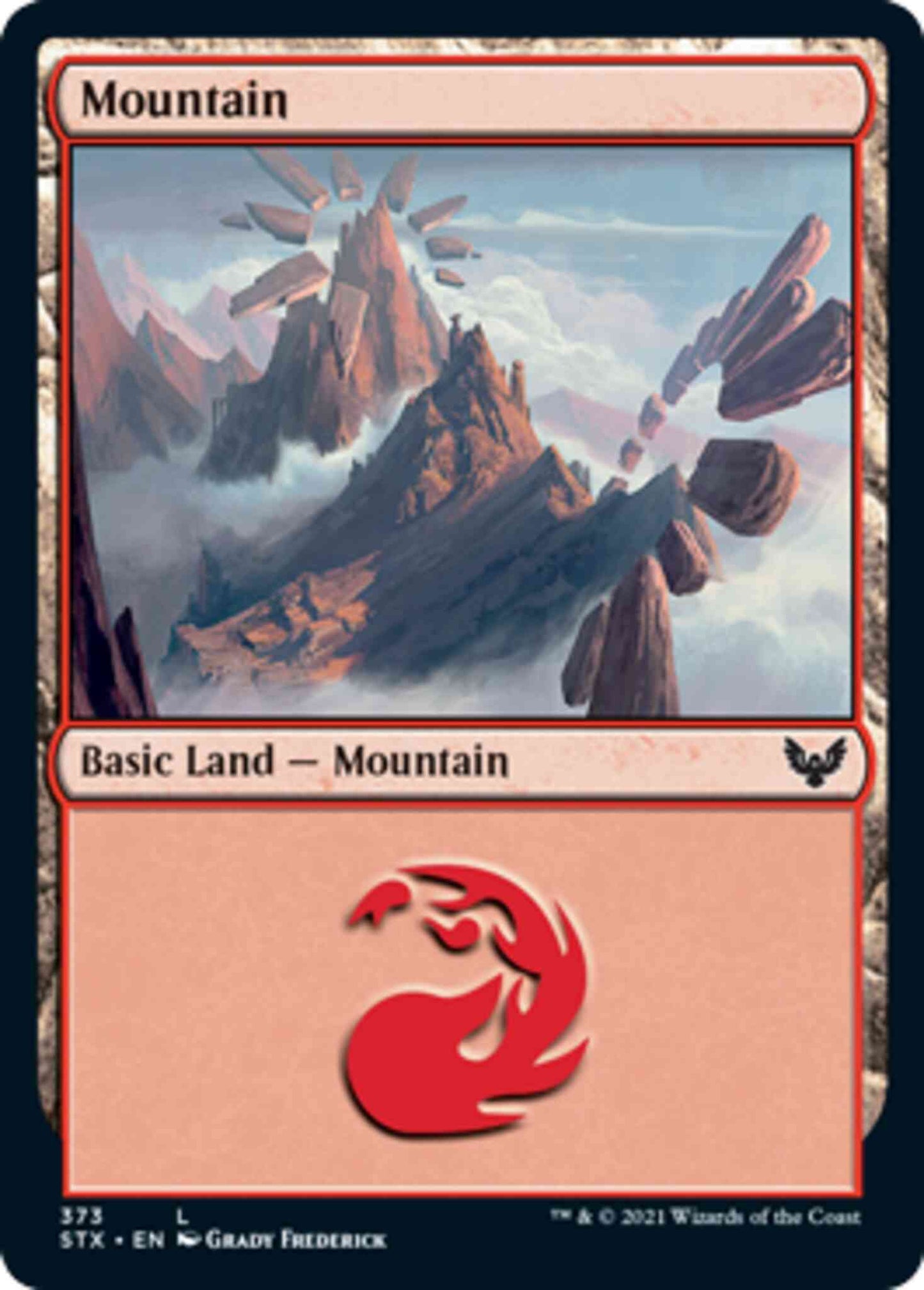 Mountain [373] [Strixhaven: School of Mages] [Non-Foil]