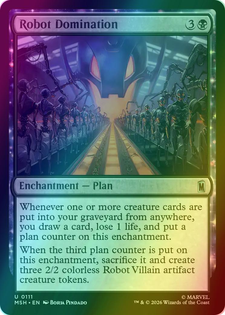 Robot Domination [111] [Marvel Super Heroes] [Foil]