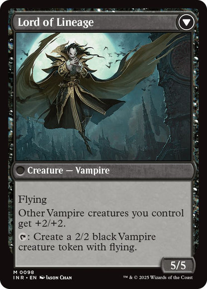 Bloodline Keeper // Lord of Lineage [98] [Innistrad Remastered] [Non-Foil]
